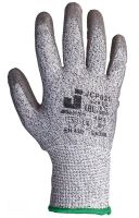Перчатки промышленные защитные серые от порезов (3 класс), размер L JETA SAFETY JCP031/L