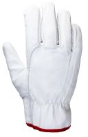 Перчатки кожаные рабочие Smithcraft цвет белый, размер XL JETA SAFETY JLE421-10/XL