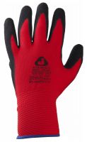 Перчатки черные/красные с нитриловым покрытием, размер XL JETA SAFETY JN051-XL