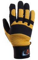 Перчатки антивибрационные черно-желтые Vibro Pro, размер XL JETA SAFETY JAV01-VP-10/XL