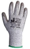 Перчатки промышленные защитные серые от порезов (5 класс), размер L JETA SAFETY JCP051/L