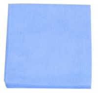 Салфетки многоразовые из микроволокна голубые 32 х 36 см Microfiber cleaning JETA PRO 5853236/1